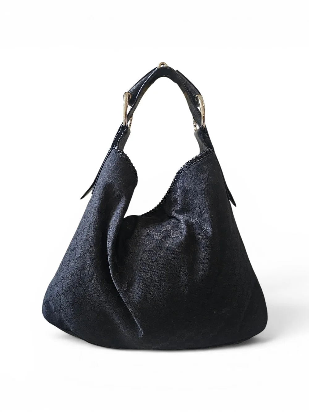 Gucci GG Black Shouder hobo Bag